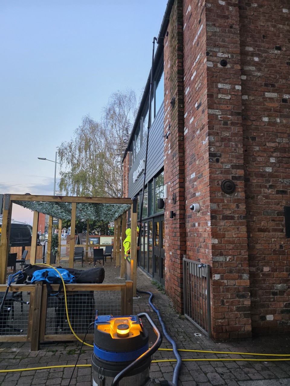 Safe affordable Gutter cleaning and unblocking in Newcastle-under-Lyme and Stoke-on-Trent 